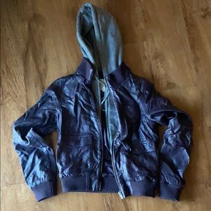 Grape Women’s Leather Jacket